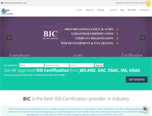 Tablet Screenshot of best-isocertification.com